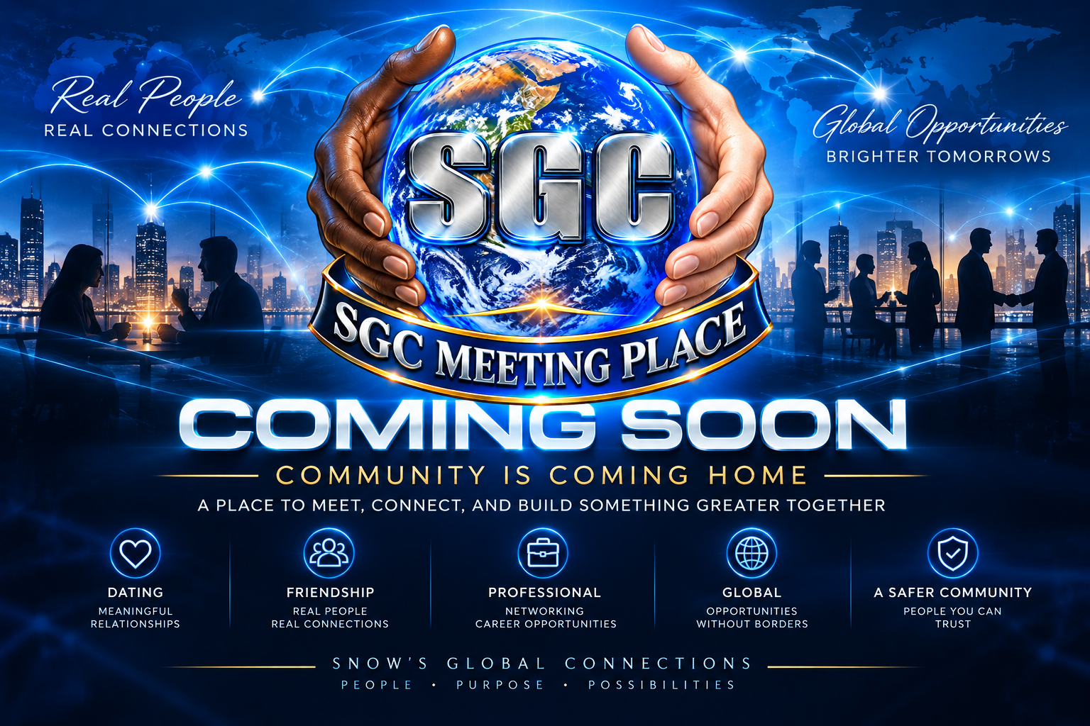 SGC Meeting Place Coming Soon - Community Is Coming Home